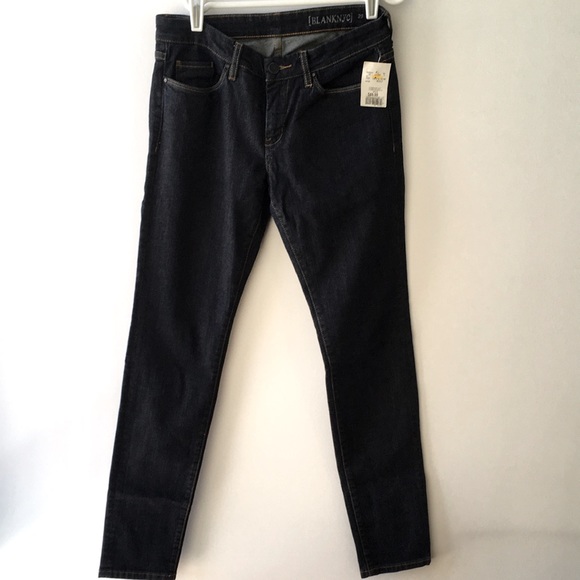 BlankNYC 29 Jeans NWT Indigo Classic Slim Denim - Picture 7 of 11